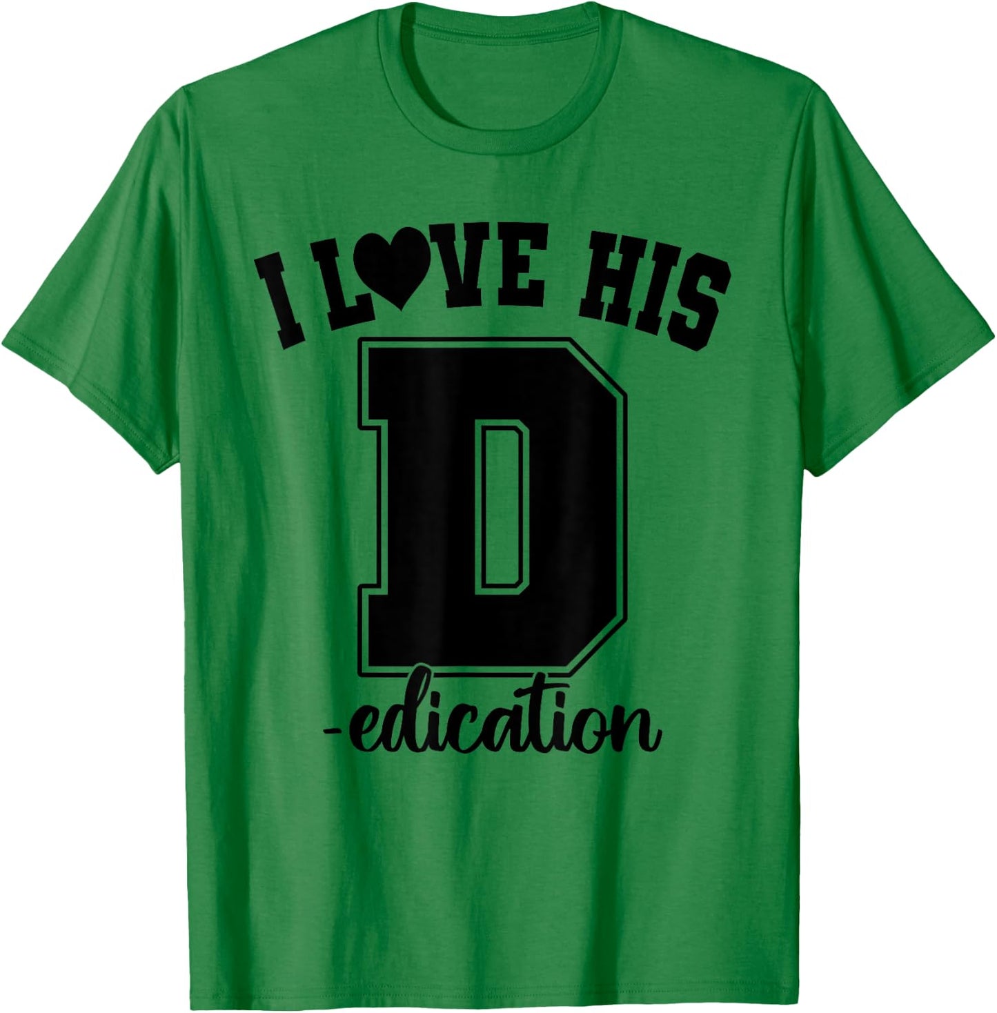 I Love His D- Love Her P- Funny Matching Couples Humor T-Shirt - T-Shirt | Irish Green