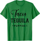 Dog & Taco Lover T Shirt Tacos Tequila Puppies Vacation Men Women T-Shirt - T-Shirt | Irish Green
