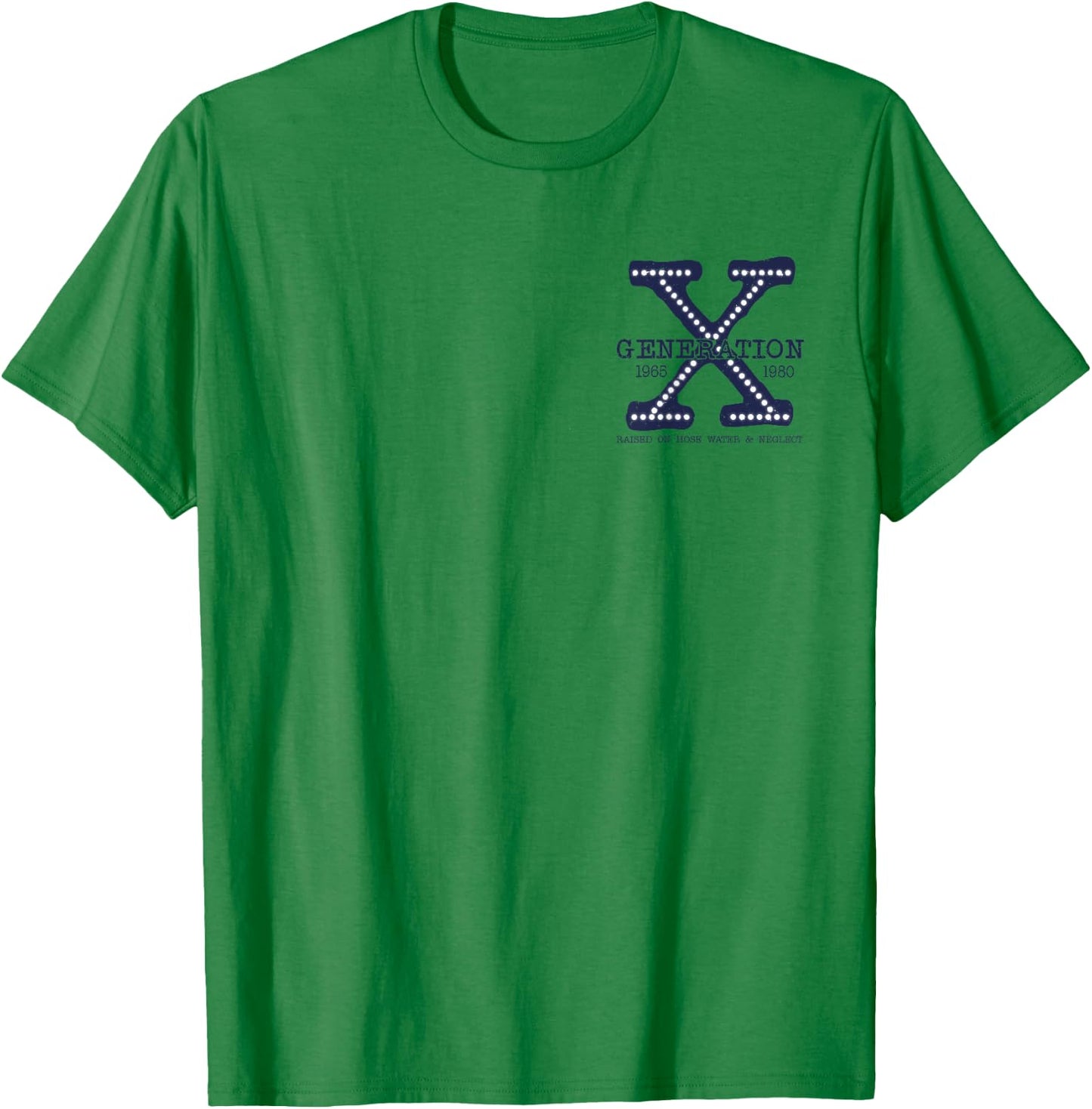 Generation X The True Fafo Pocket Print Funny Gen X T-Shirt - T-Shirt | Irish Green