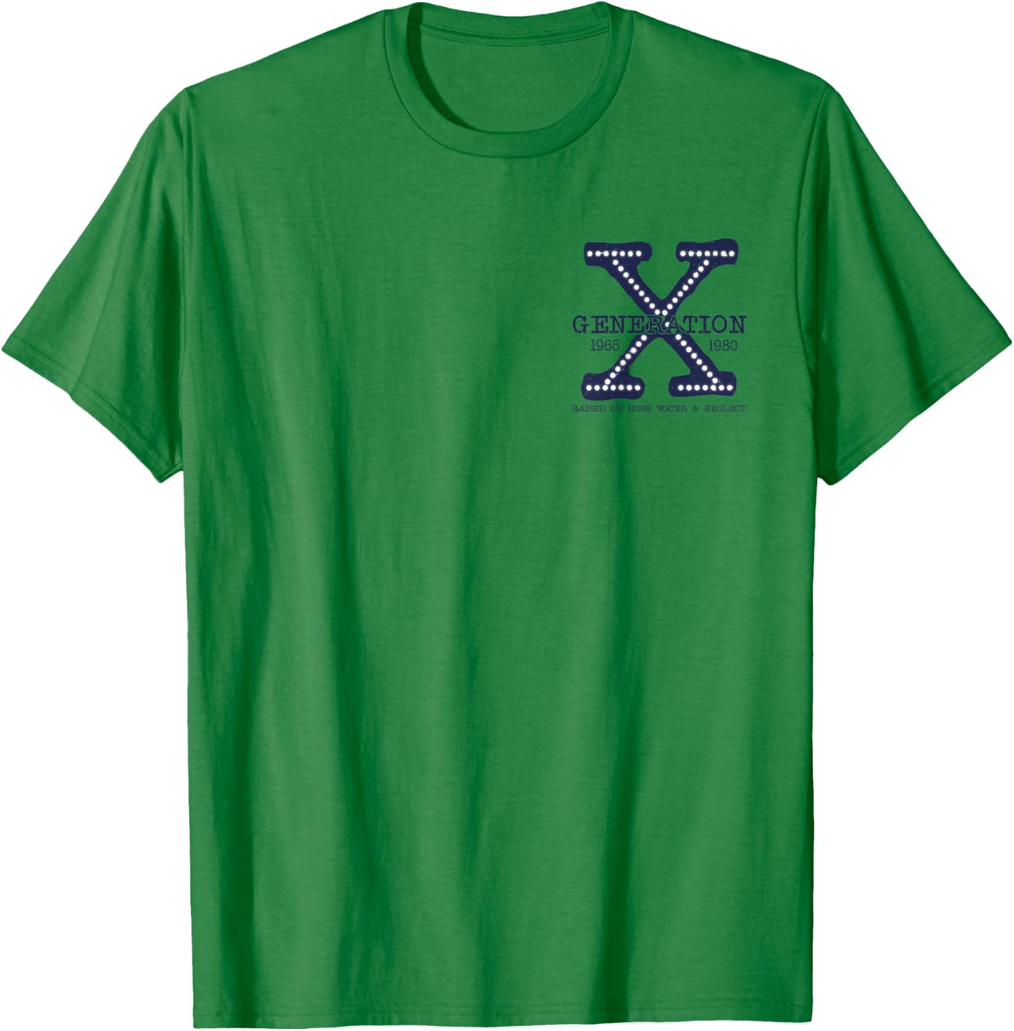 Generation X The True Fafo Pocket Print Funny Gen X T-Shirt - T-Shirt | Irish Green