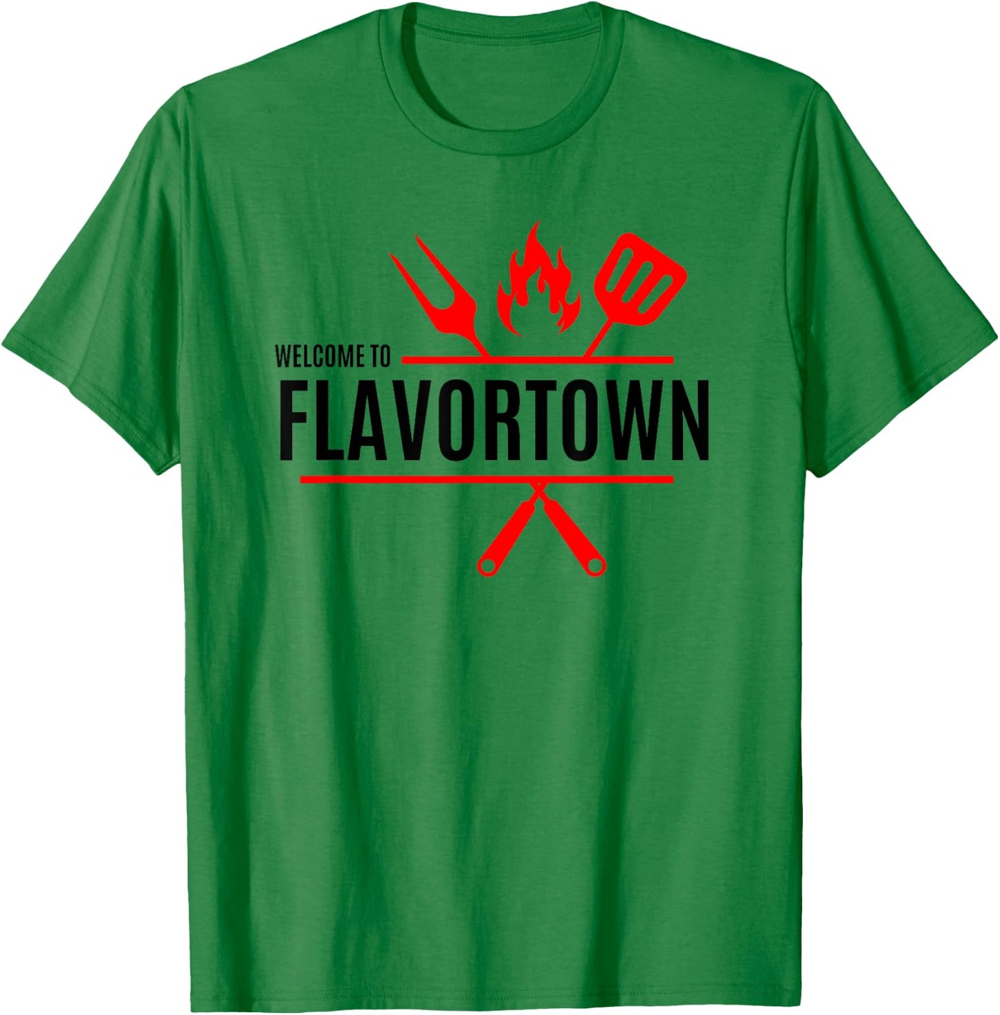 Flavortown Food Culture T-Shirt - T-Shirt | Irish Green