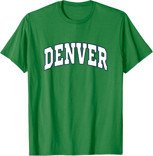 DENVER - Throwback Design - Classic T-Shirt - T-Shirt | Irish Green