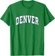 DENVER - Throwback Design - Classic T-Shirt - T-Shirt | Irish Green
