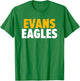 Evans Eagles Bold T-Shirt - T-Shirt | Irish Green
