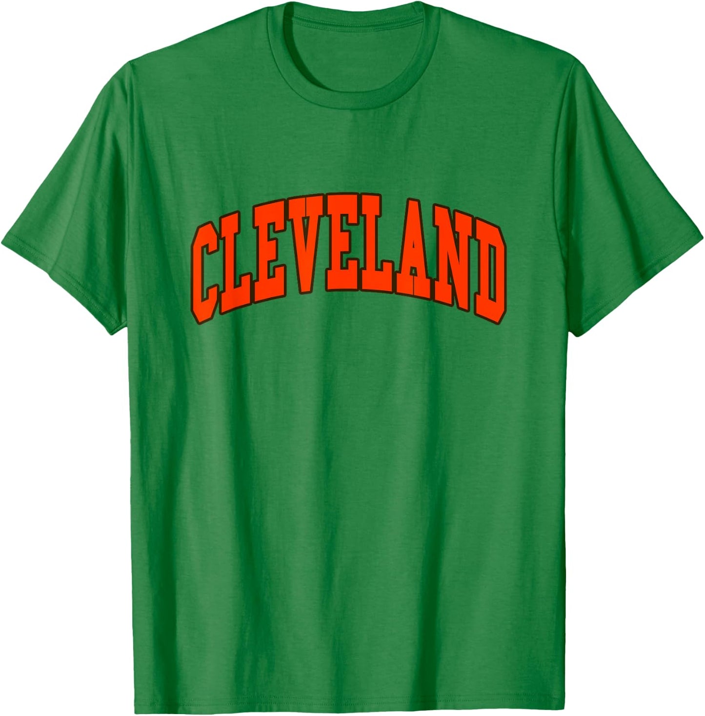 CLEVELAND - Throwback Design - Classic T-Shirt - T-Shirt | Irish Green