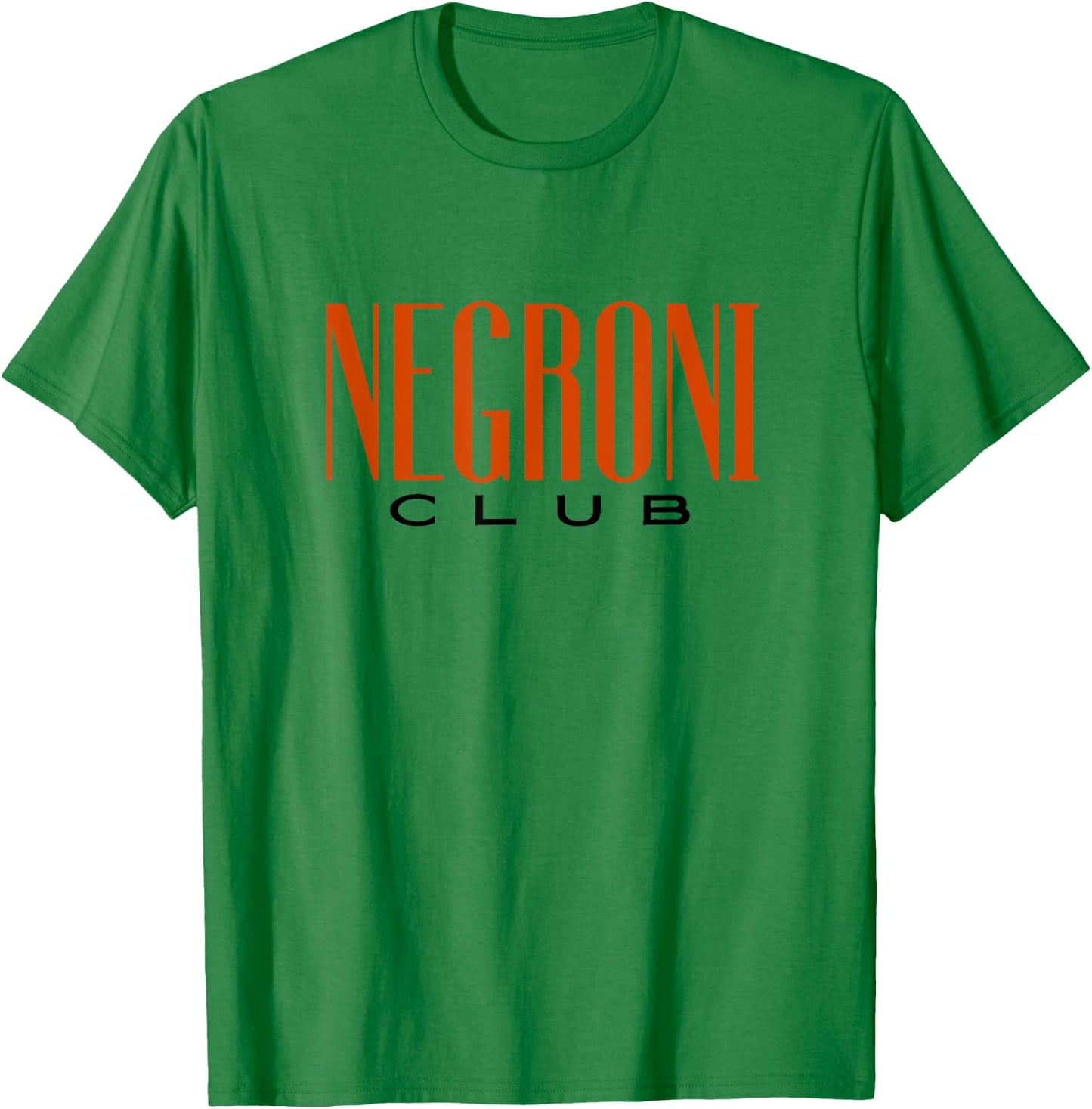 Negroni Club | Classic Gin Vermouth Cocktail Drink & Team T-Shirt - T-Shirt | Irish Green