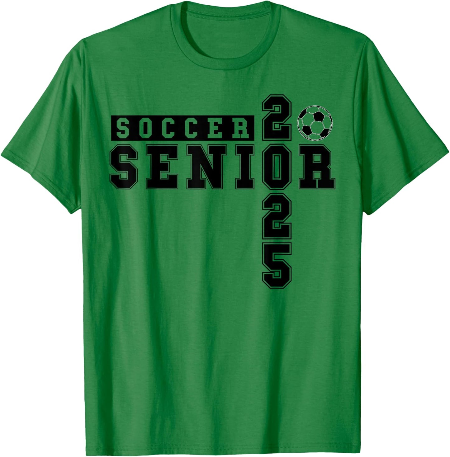 Soccer Senior Night Soccer Senior 2025 Graduation 26 T-Shirt - T-Shirt | Irish Green