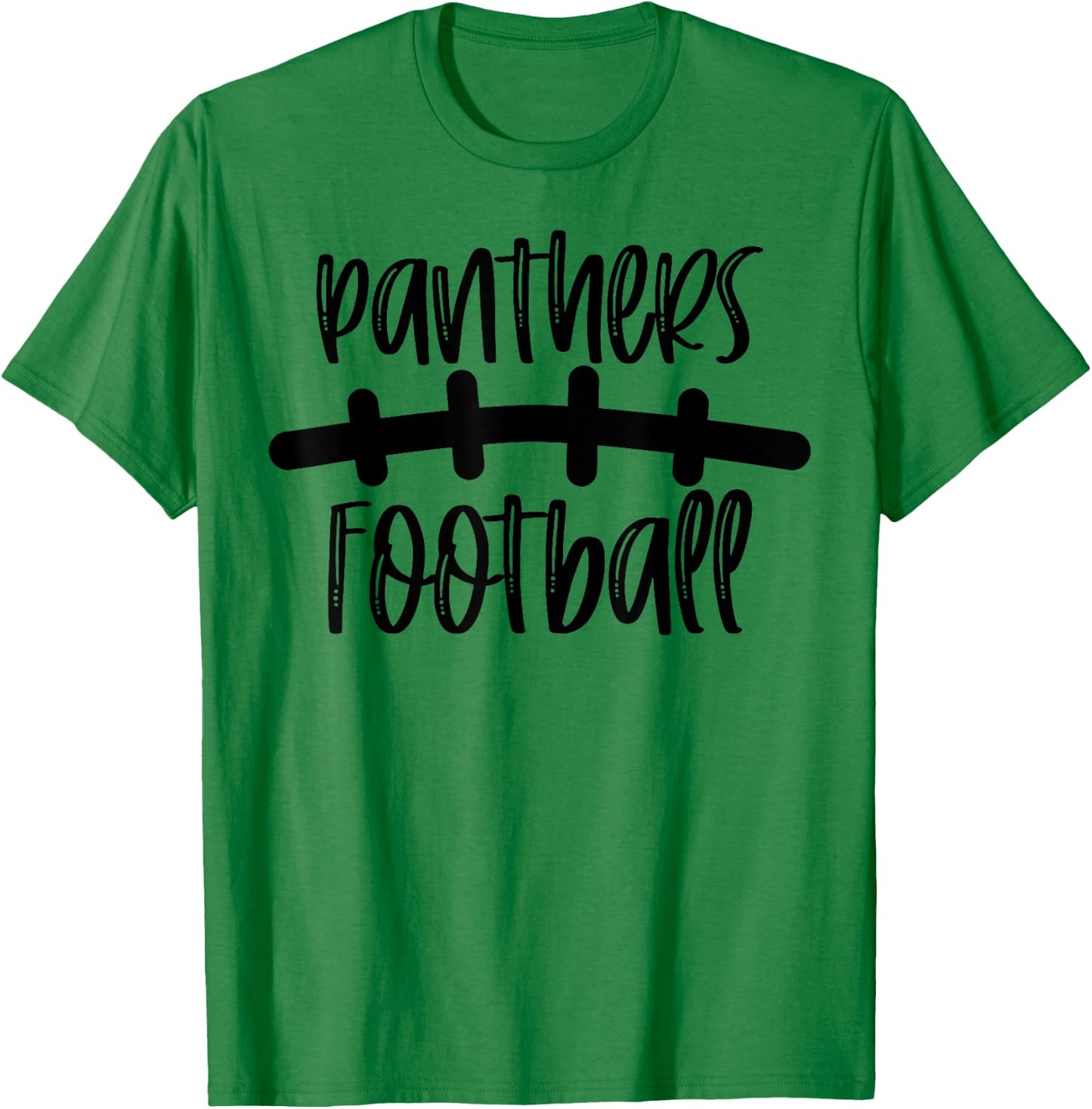 Panthers Football School Spirit Team Mascot Game Night T-Shirt - T-Shirt | Irish Green