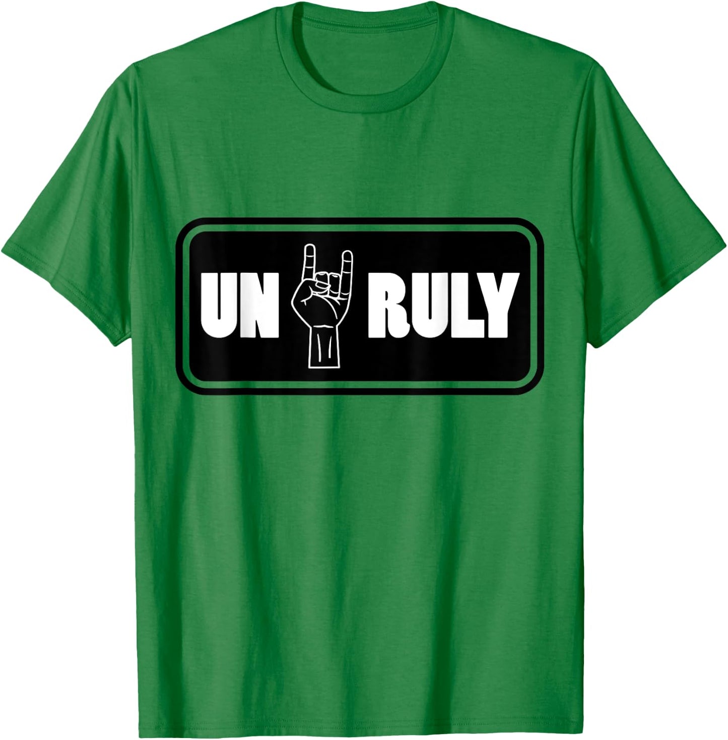 Unruly Jamaican Dancehall Reggae Music Island T-Shirt - T-Shirt | Irish Green