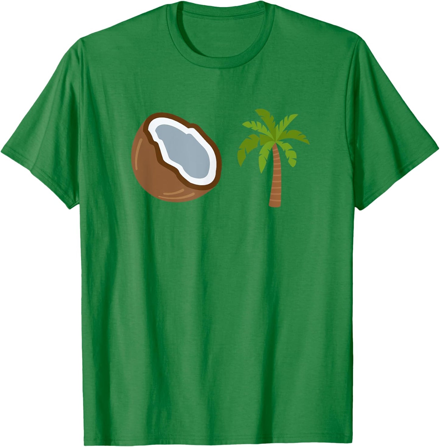 Coconut Tree Meme - Patriotic Kamala Statement USA Democrat T-Shirt - T-Shirt | Irish Green