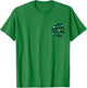 Anti Social Lifting Club with butterflies T-Shirt - T-Shirt | Irish Green