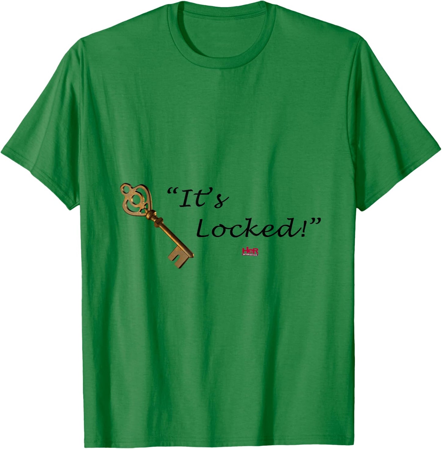 Nancy Drew: It's Locked! T-Shirt - T-Shirt | Irish Green
