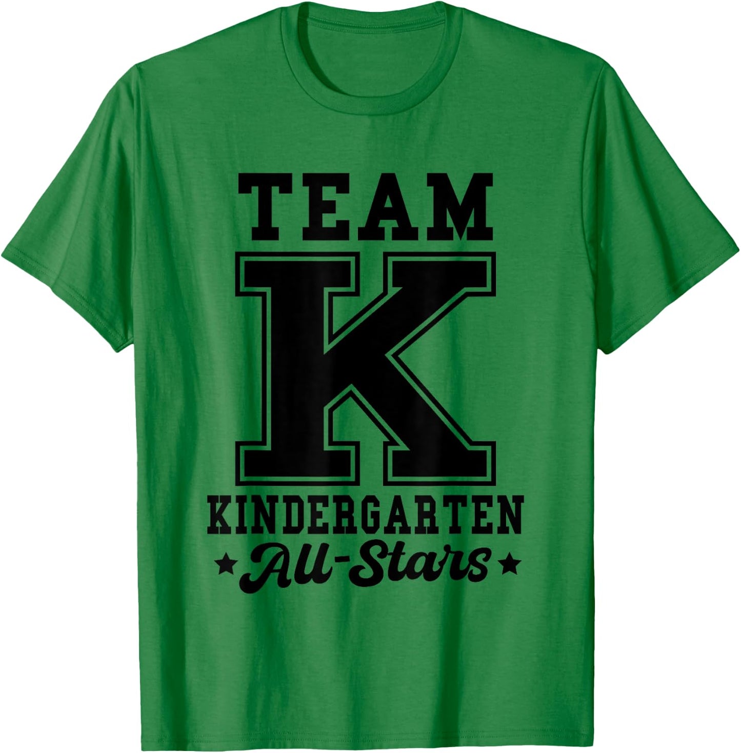 Team Kindergarten All-Stars Back To School Sports Jersey T-Shirt - T-Shirt | Irish Green