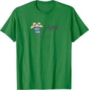Trust Him, 5 loaves and 2 fishes Bible Inspired T-Shirt - T-Shirt | Irish Green