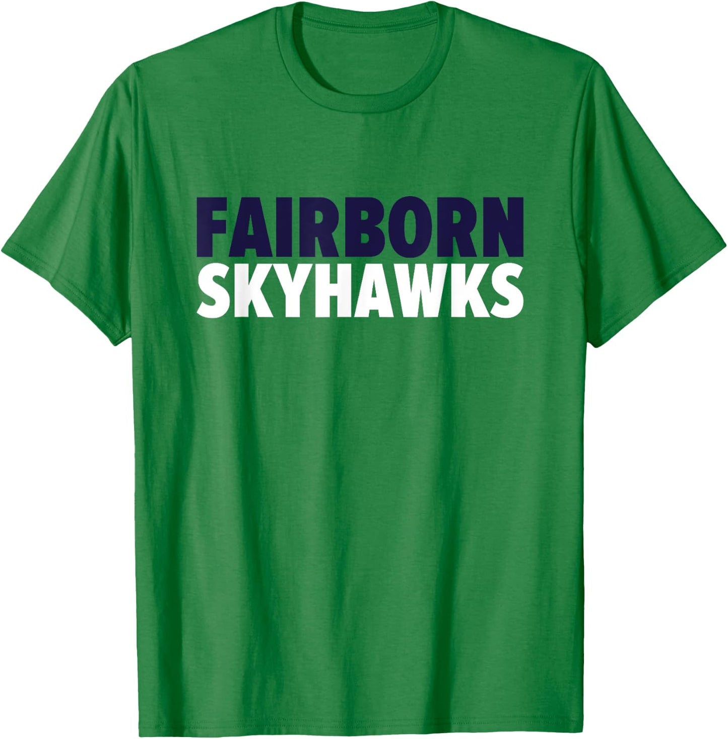 Fairborn Skyhawks Bold T-Shirt - T-Shirt | Irish Green