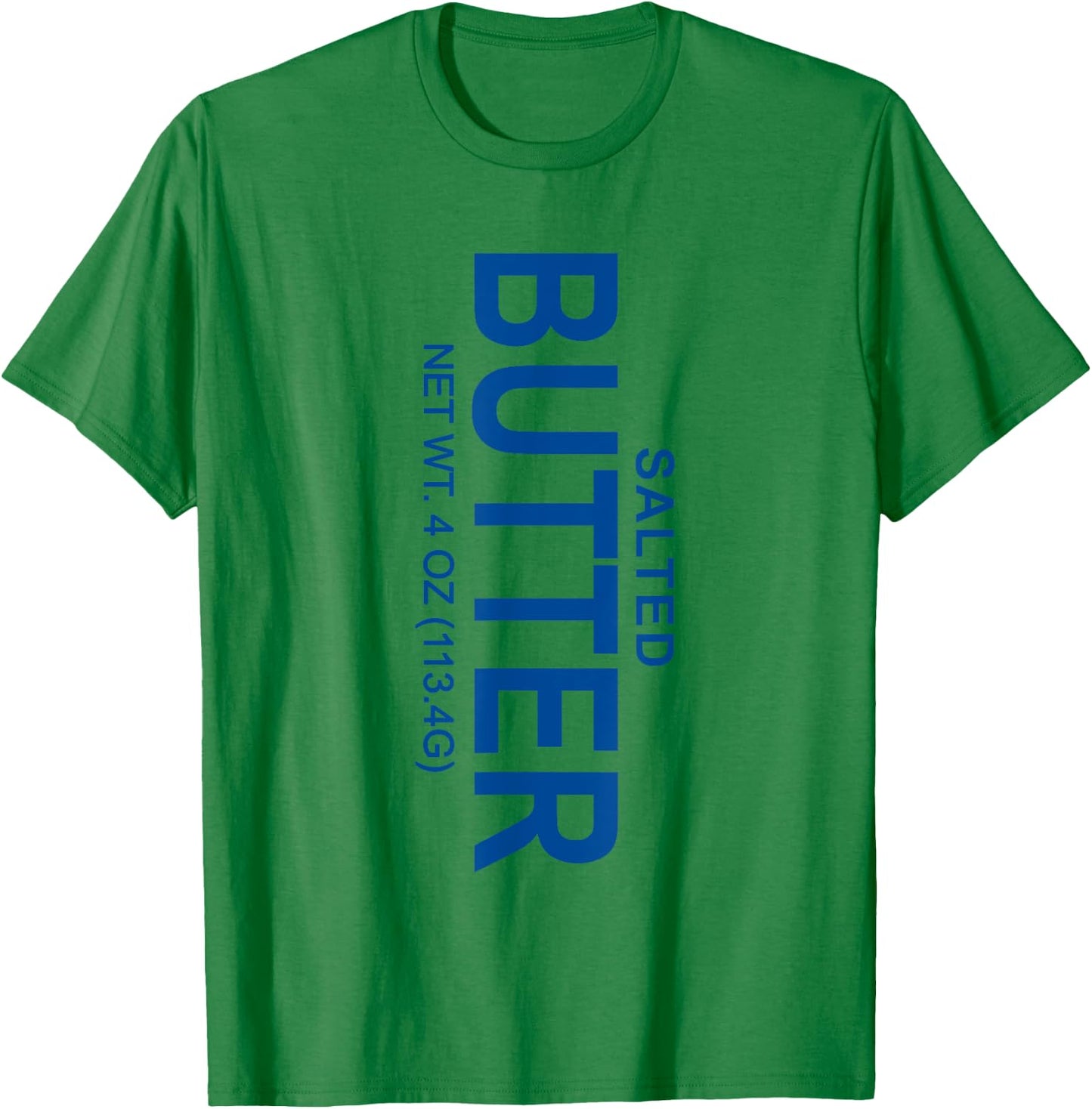 Smooth Salted Stick Of Butter Funny Halloween Simple Costume T-Shirt - T-Shirt | Irish Green