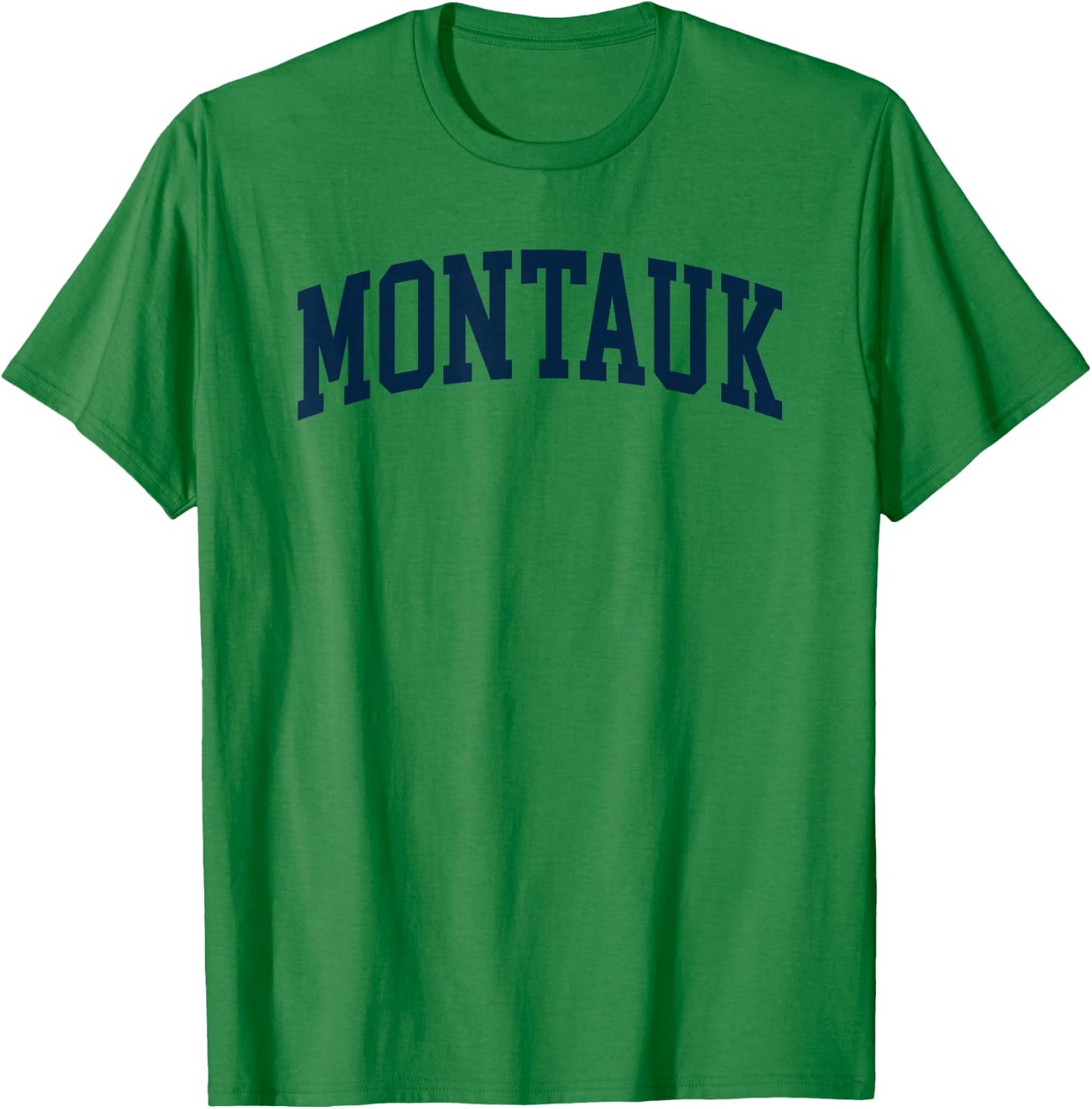 Montauk New York Souvenir Retro Preppy Throwback T-Shirt - T-Shirt | Irish Green