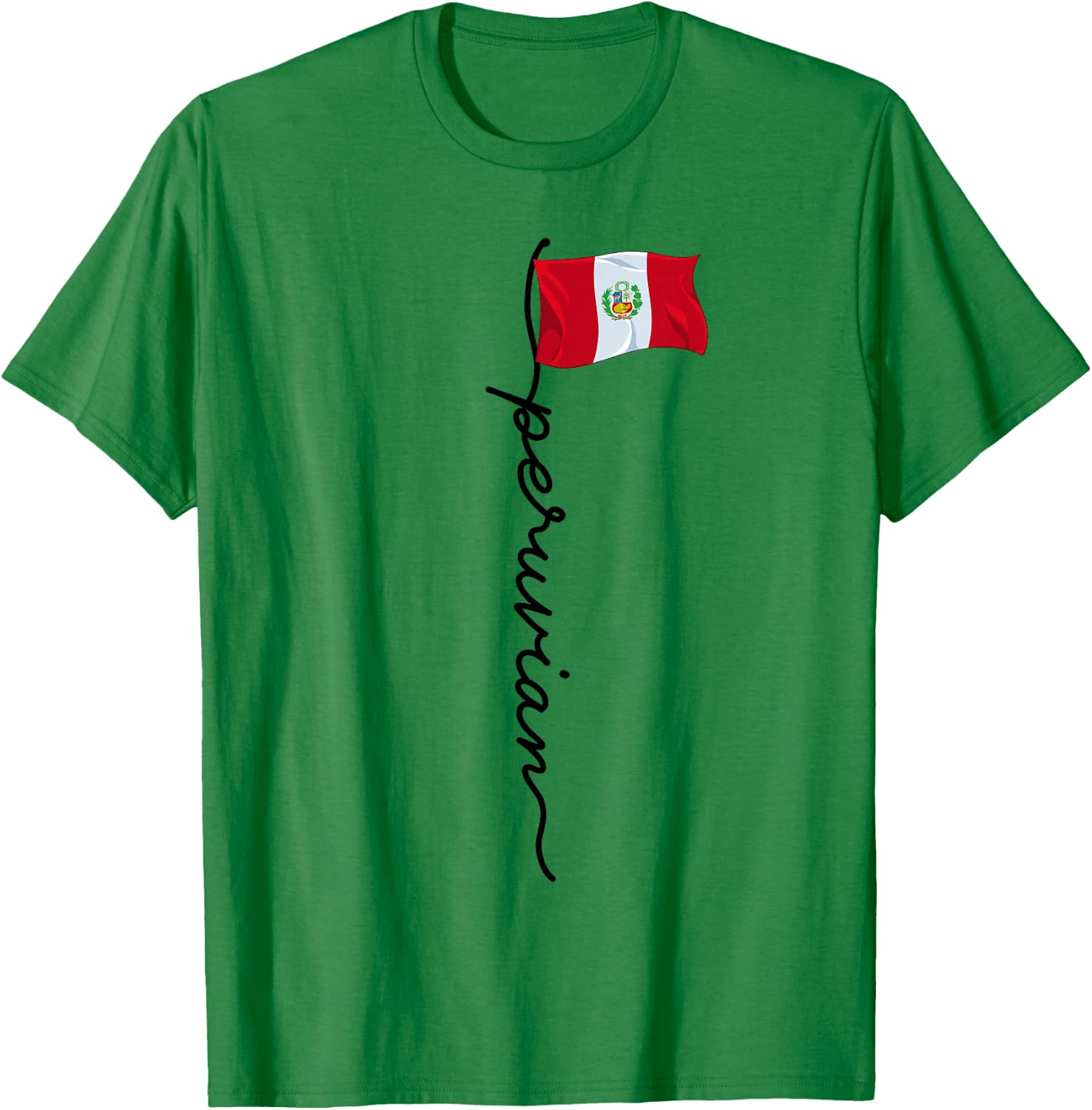 Peru Signature Peruvian T-Shirt - T-Shirt | Irish Green