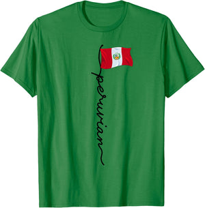 Peru Signature Peruvian T-Shirt - T-Shirt | Irish Green
