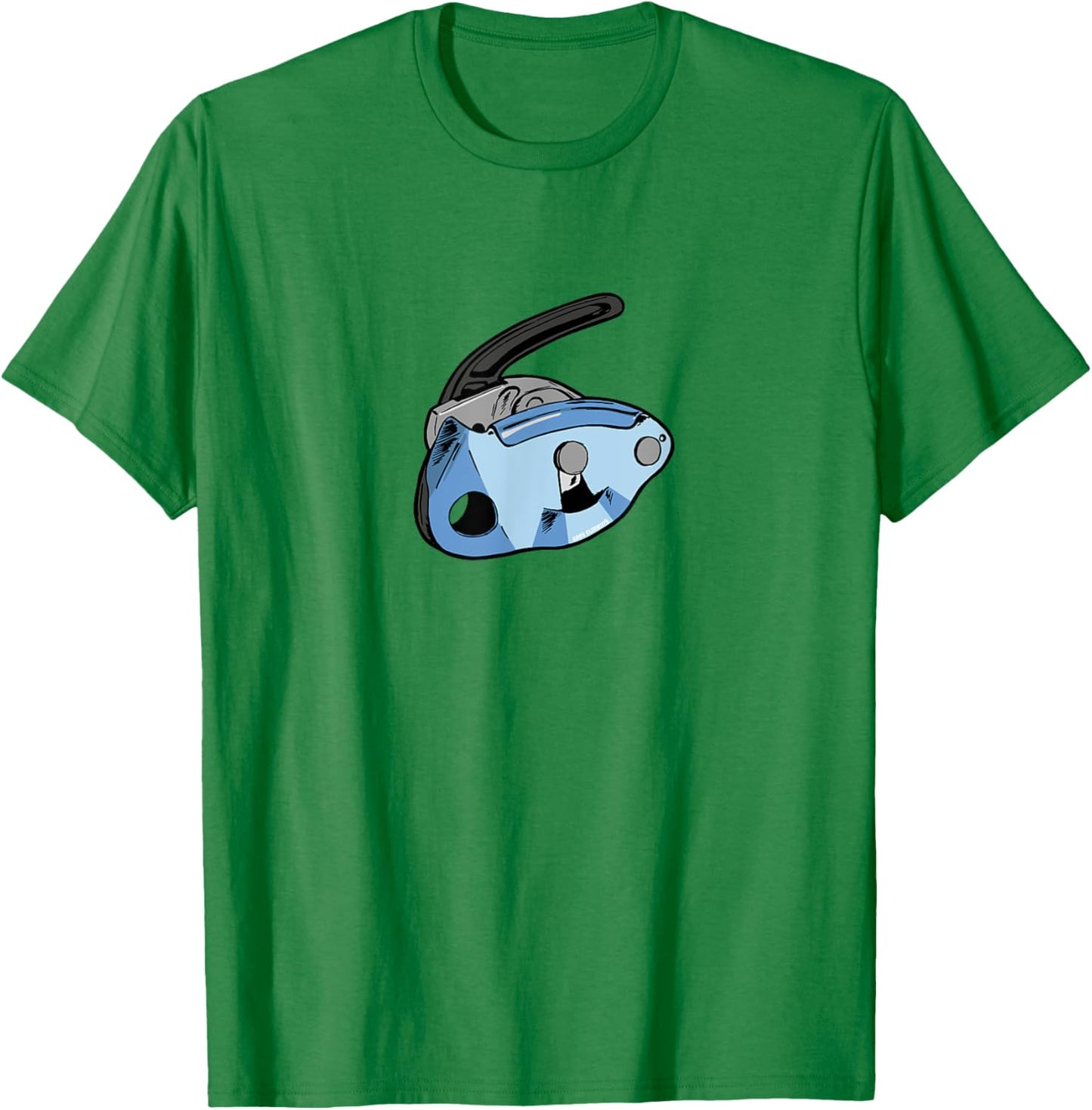 Grigri 2 Petzl climbing bouldering belay T-Shirt - T-Shirt | Irish Green