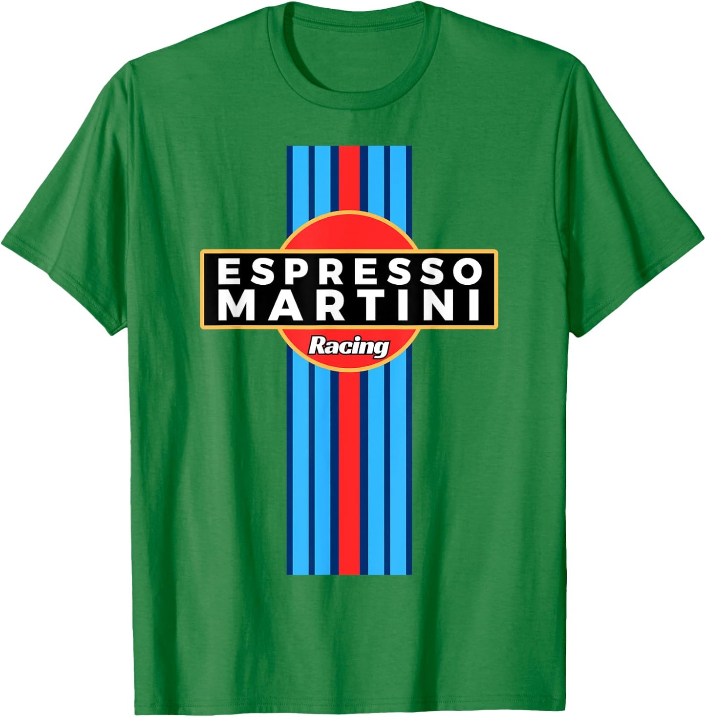 Espresso Martini Racing Coffee Cocktail Cafe Drink Bar Team T-Shirt - T-Shirt | Irish Green