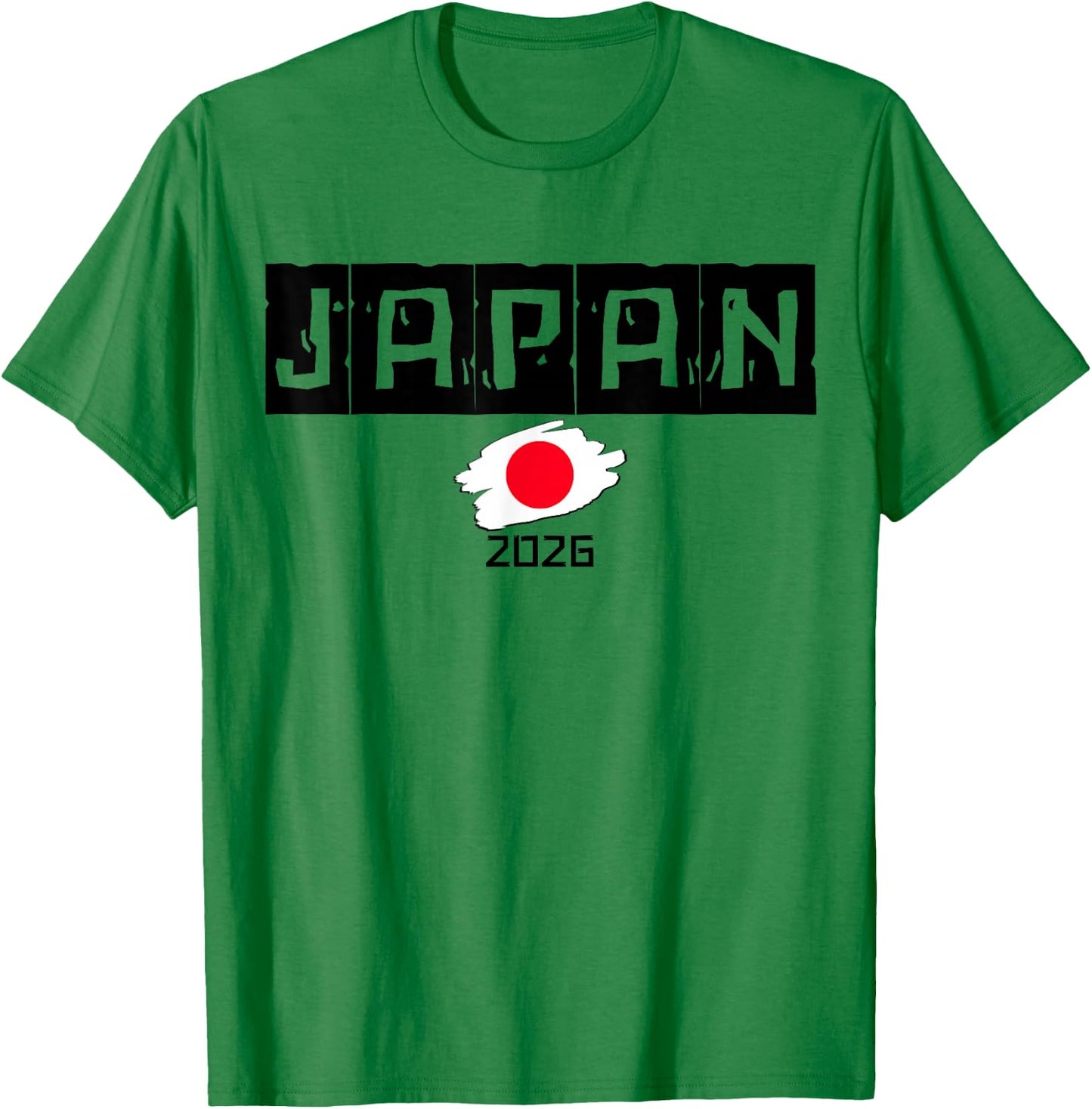 Japan Souvenir 2026 Vacation Trip Fun Matching Travel Flag T-Shirt - T-Shirt | Irish Green