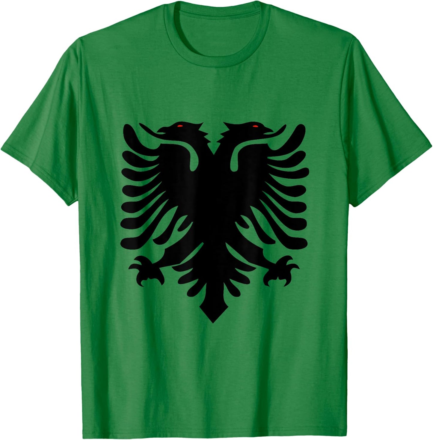 Albanian Flag Albania eagle T-Shirt - T-Shirt | Irish Green