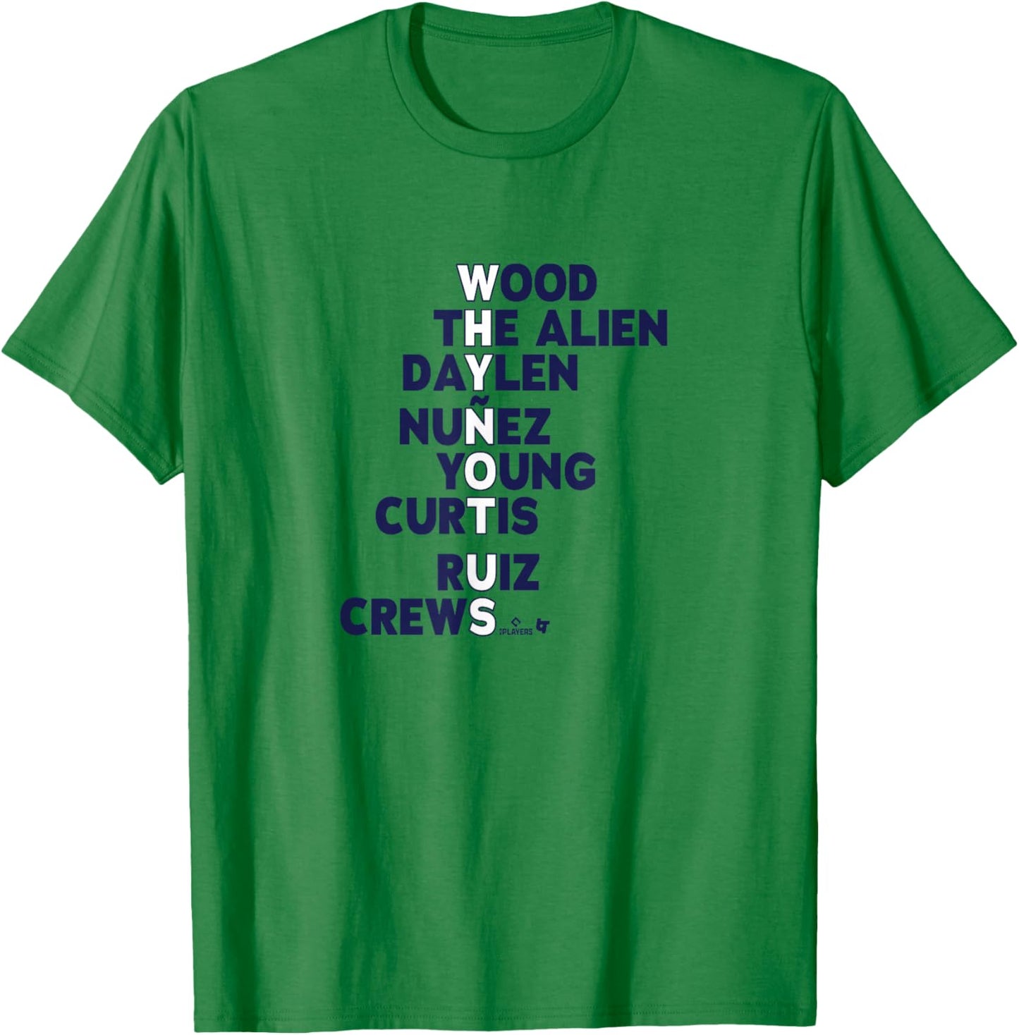 Why Not Us - Washington Baseball Names T-Shirt - T-Shirt | Irish Green