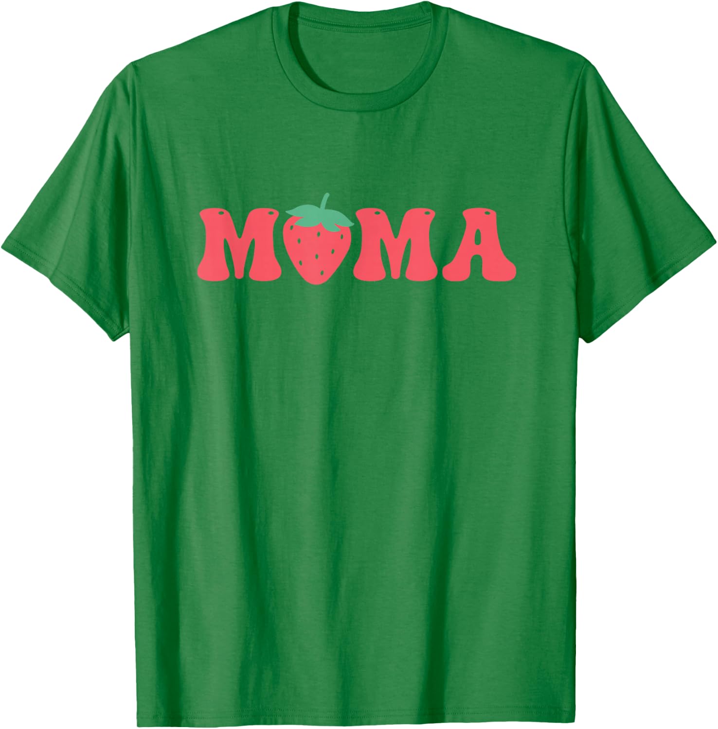 Mama of The Berry First Birthday Strawberry Matching Couple T-Shirt - T-Shirt | Irish Green