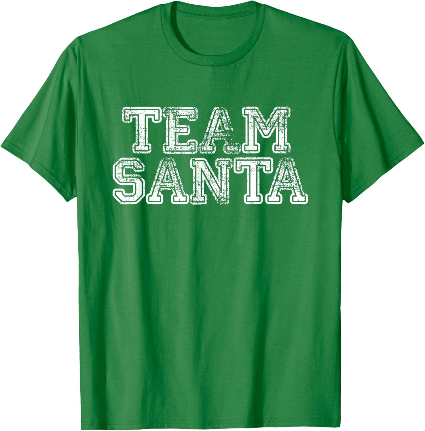 Team Santa T Shirt - Funny Fun Christmas Day T-Shirt - T-Shirt | Irish Green