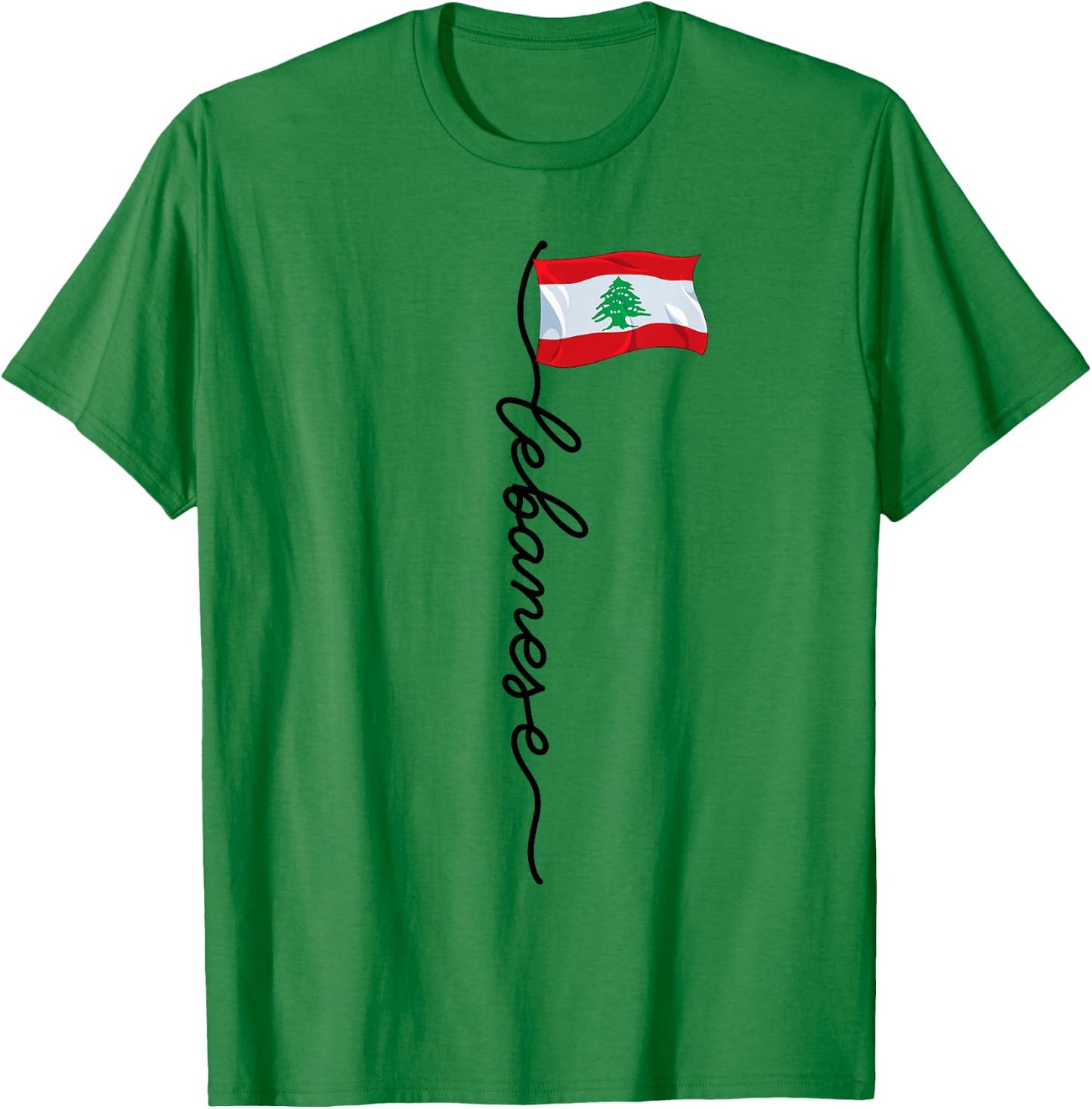 Lebanon Signature Lebanese T-Shirt - T-Shirt | Irish Green