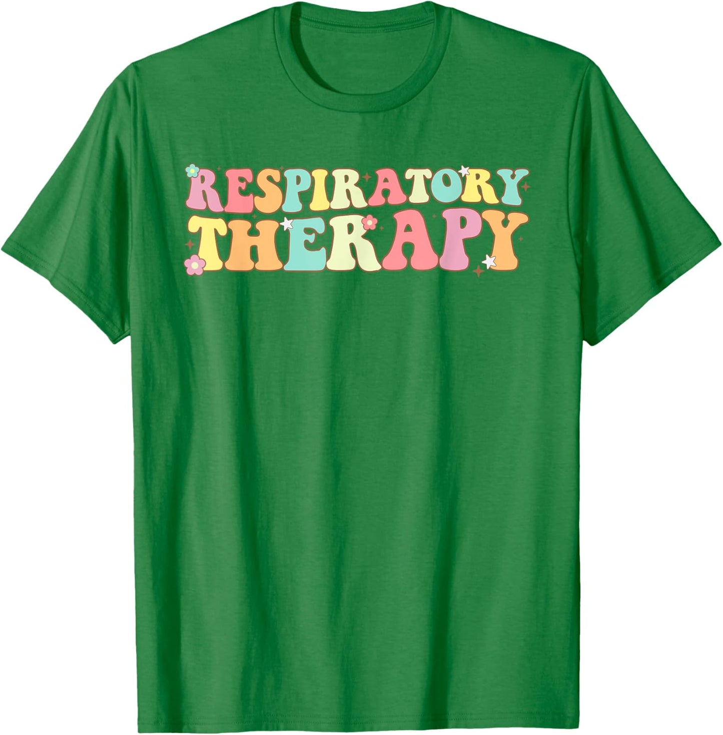 RT Respiratory Therapy therapist Groovy RT Care Student T-Shirt - T-Shirt | Irish Green