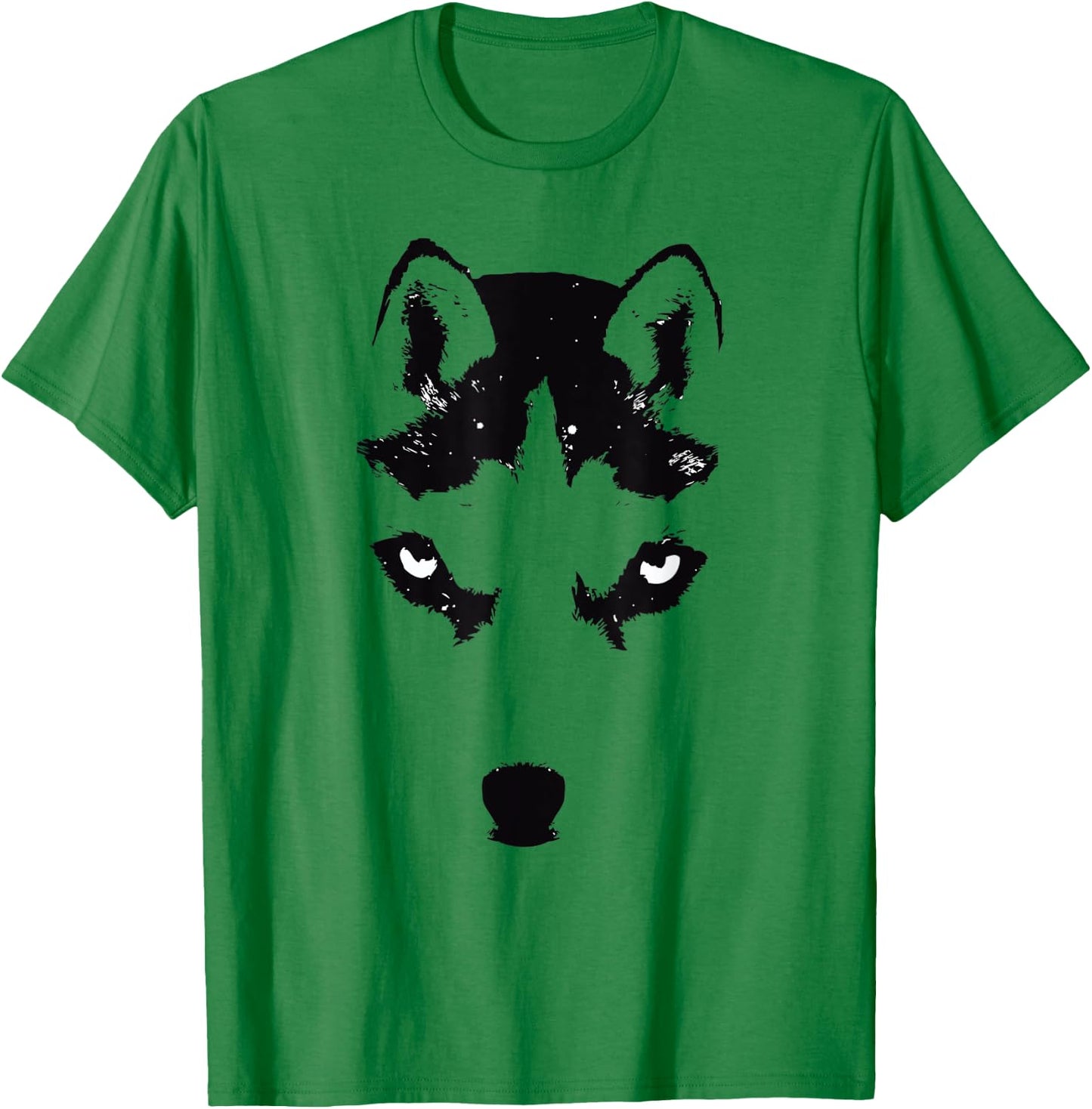 Cute Siberian Husky Puppy Dog Lover T-Shirt - T-Shirt | Irish Green