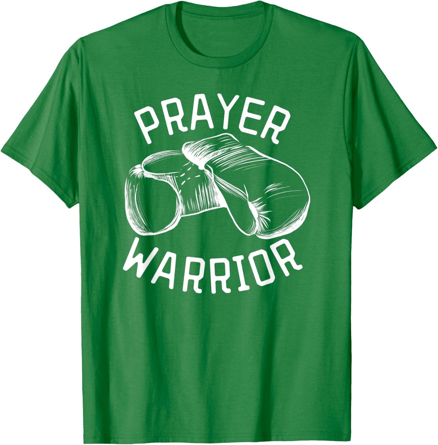 Pink Prayer Warrior Christian Breast Cancer Awareness Pink T-Shirt - T-Shirt | Irish Green