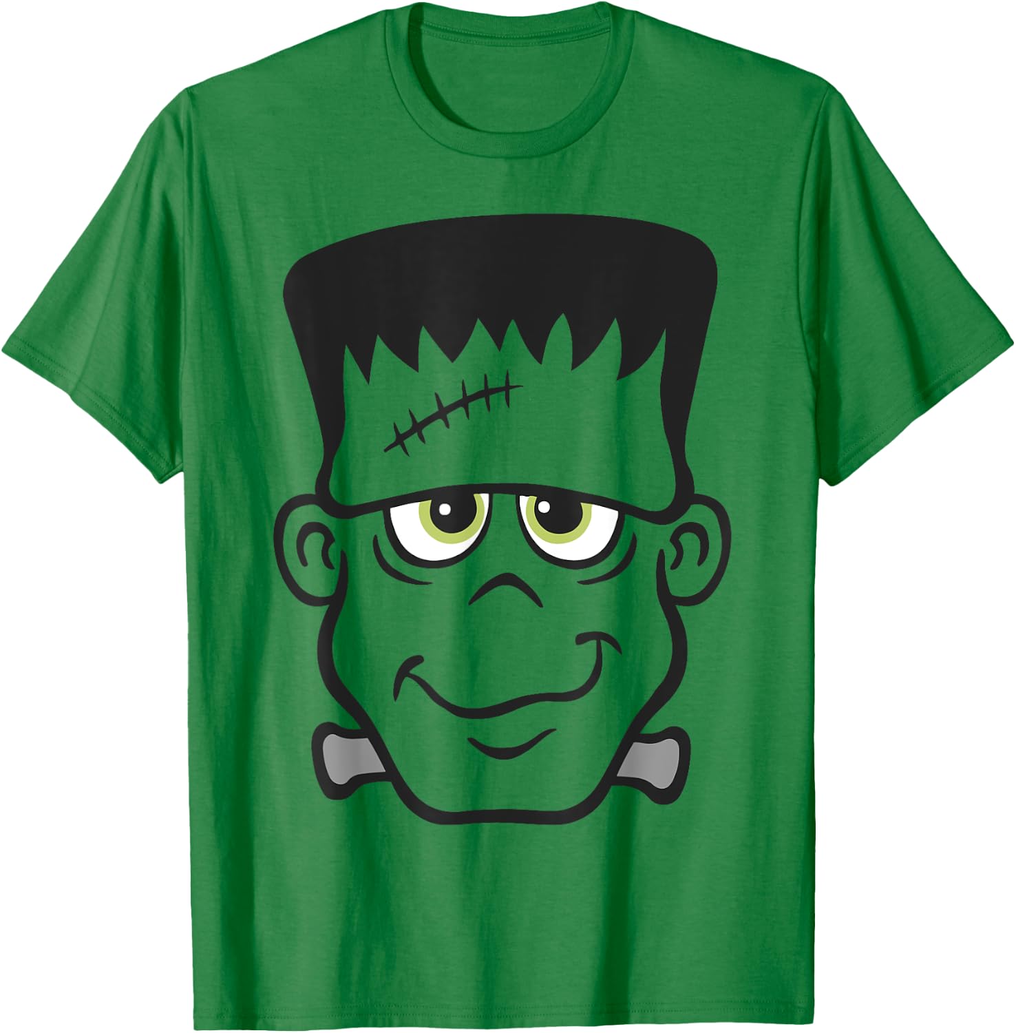 Frankenstein Monster Halloween Costume T-Shirt - T-Shirt | Irish Green