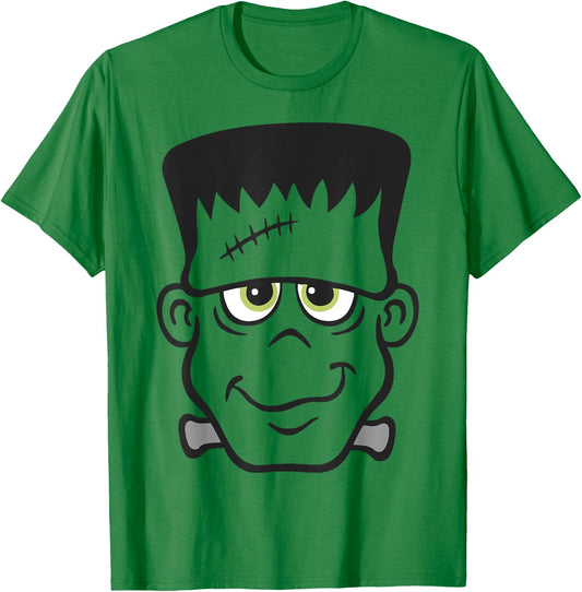 Frankenstein Monster Halloween Costume T-Shirt - T-Shirt | Irish Green