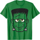 Frankenstein Monster Halloween Costume T-Shirt - T-Shirt | Irish Green