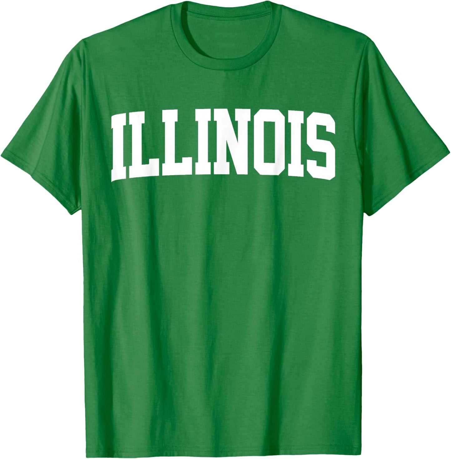 Retro Illinois Vintage Illinois Orange Throwback IL T-Shirt - T-Shirt | Irish Green