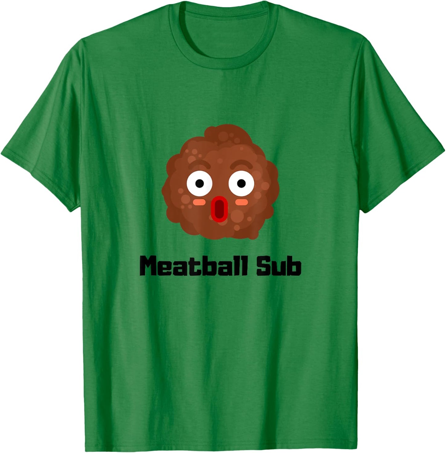 Delicious Meatball Sub Funny Sandwich Guy Dad T-Shirt - T-Shirt | Irish Green