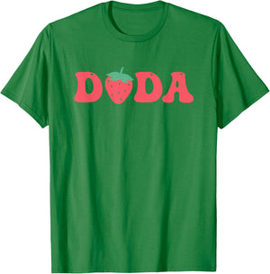 Dada Of The Berry First Birthday Strawberry Matching Lover T-Shirt - T-Shirt | Irish Green