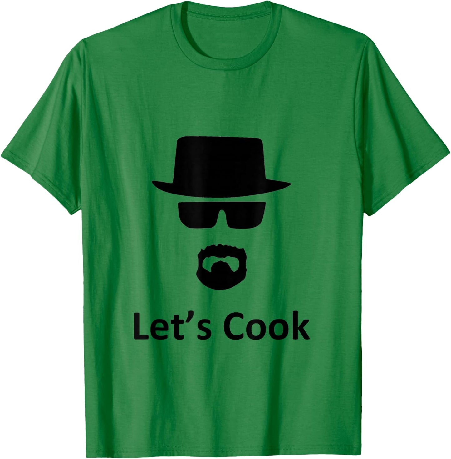 Let's Cook Heisenberg W. White Funny T-Shirt - T-Shirt | Irish Green