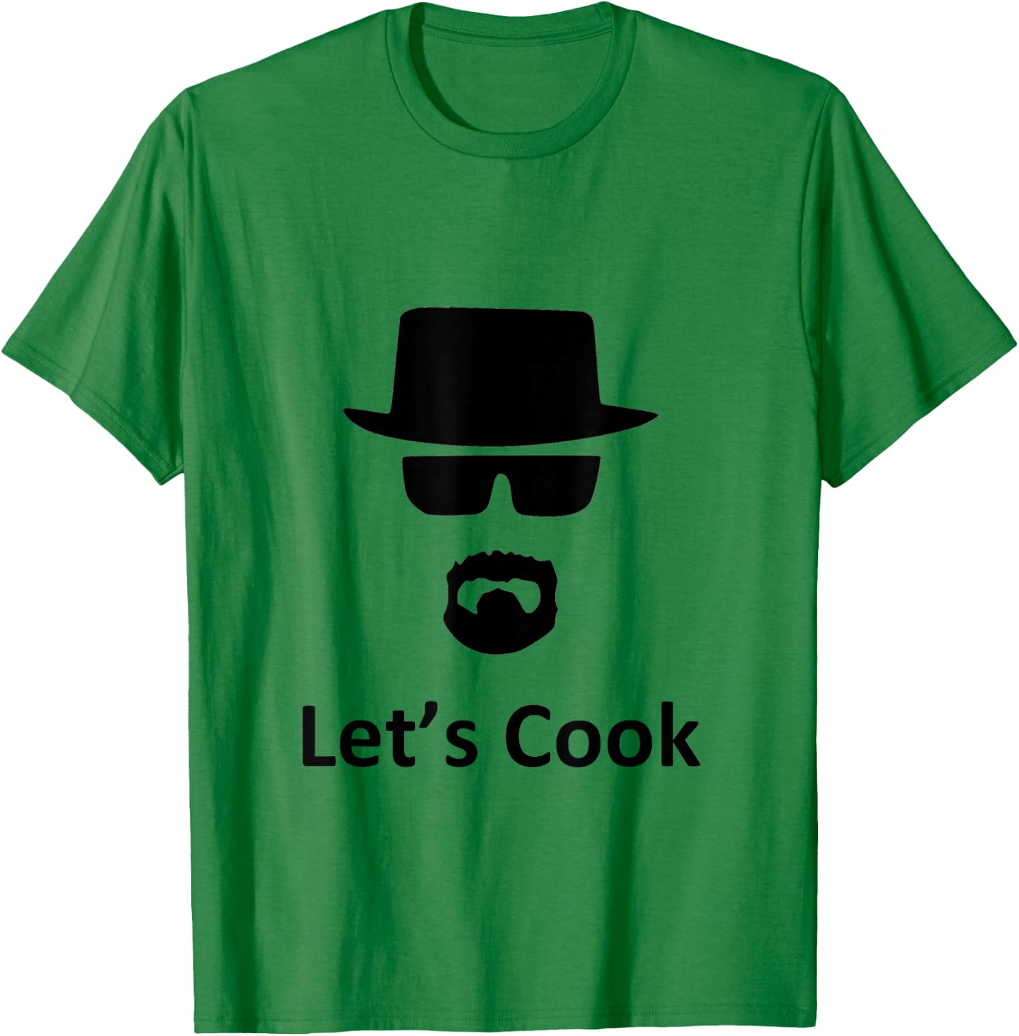 Let's Cook Heisenberg W. White Funny T-Shirt - T-Shirt | Irish Green