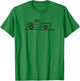 1955 55 Chevys Truck T-Shirt - T-Shirt | Irish Green