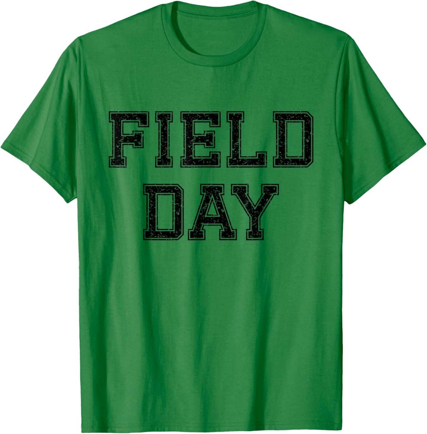 Field Day 2025 For School Teachers Kids And Family White T-Shirt - T-Shirt | Irish Green