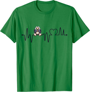 Cool Afghan Hound Art Women Kids Afghan Lover T-Shirt - T-Shirt | Irish Green