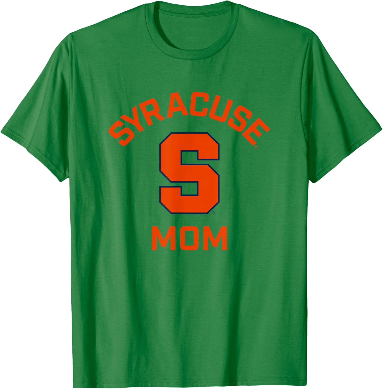 Syracuse University Orange Arched Mom T-Shirt - T-Shirt | Irish Green