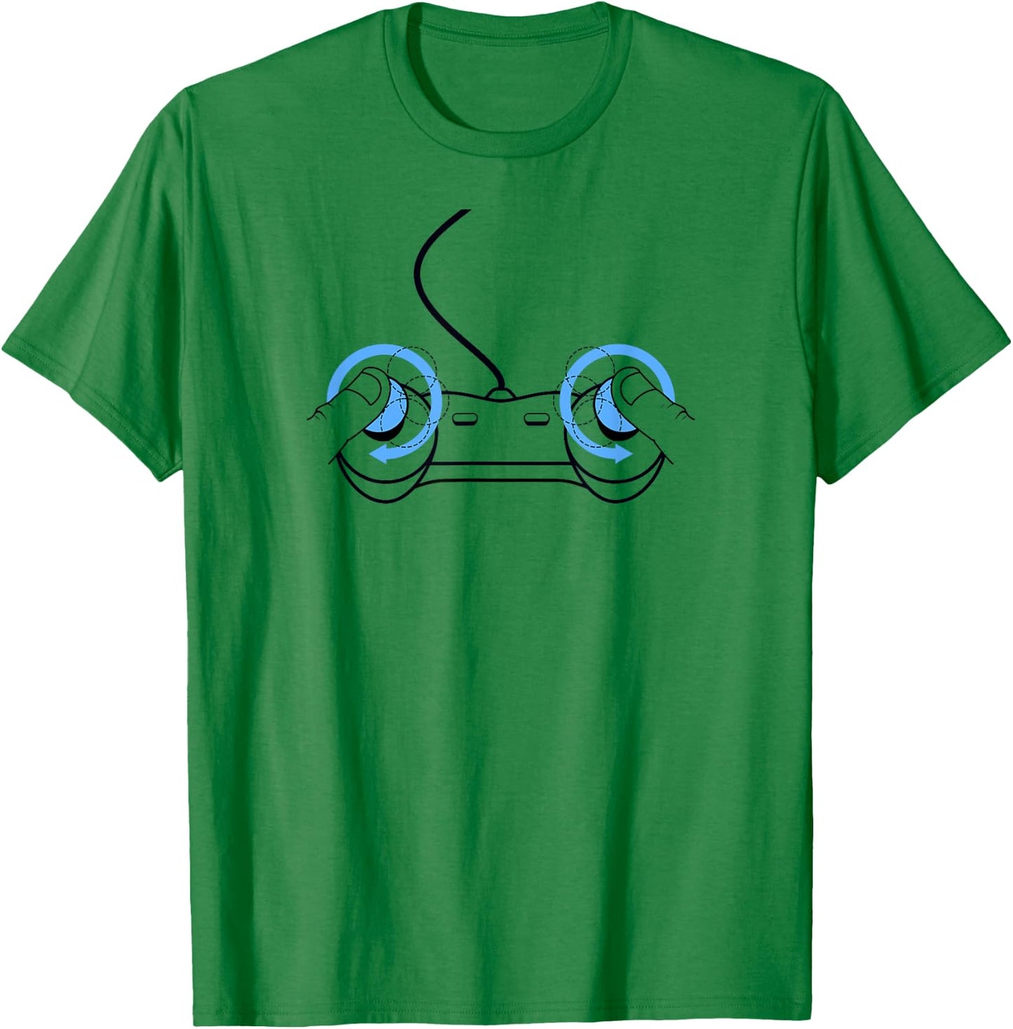 Funny boobs controller design T-Shirt - T-Shirt | Irish Green