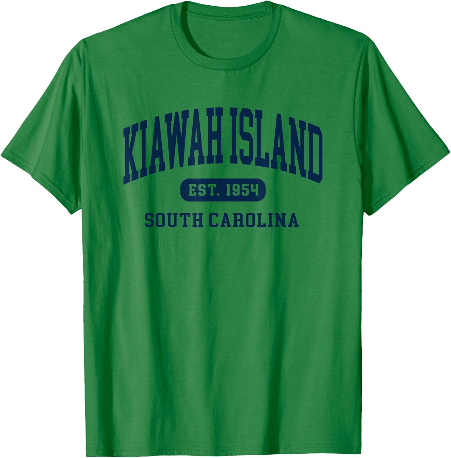 Kiawah Island South Carolina Retro Est 1954 Vintage Souvenir T-Shirt - T-Shirt | Irish Green