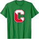 SUNY Cortland Red Dragons C Mark T-Shirt - T-Shirt | Irish Green