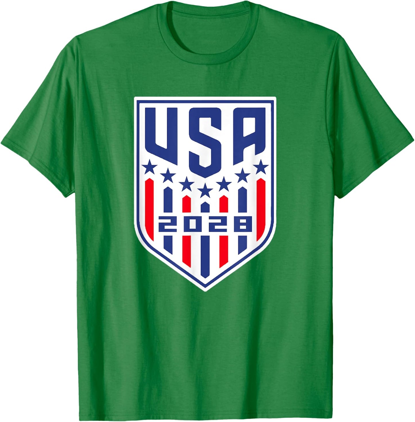USA 2028 Go United States Sport USA Team 2028 USA T-Shirt - T-Shirt | Irish Green